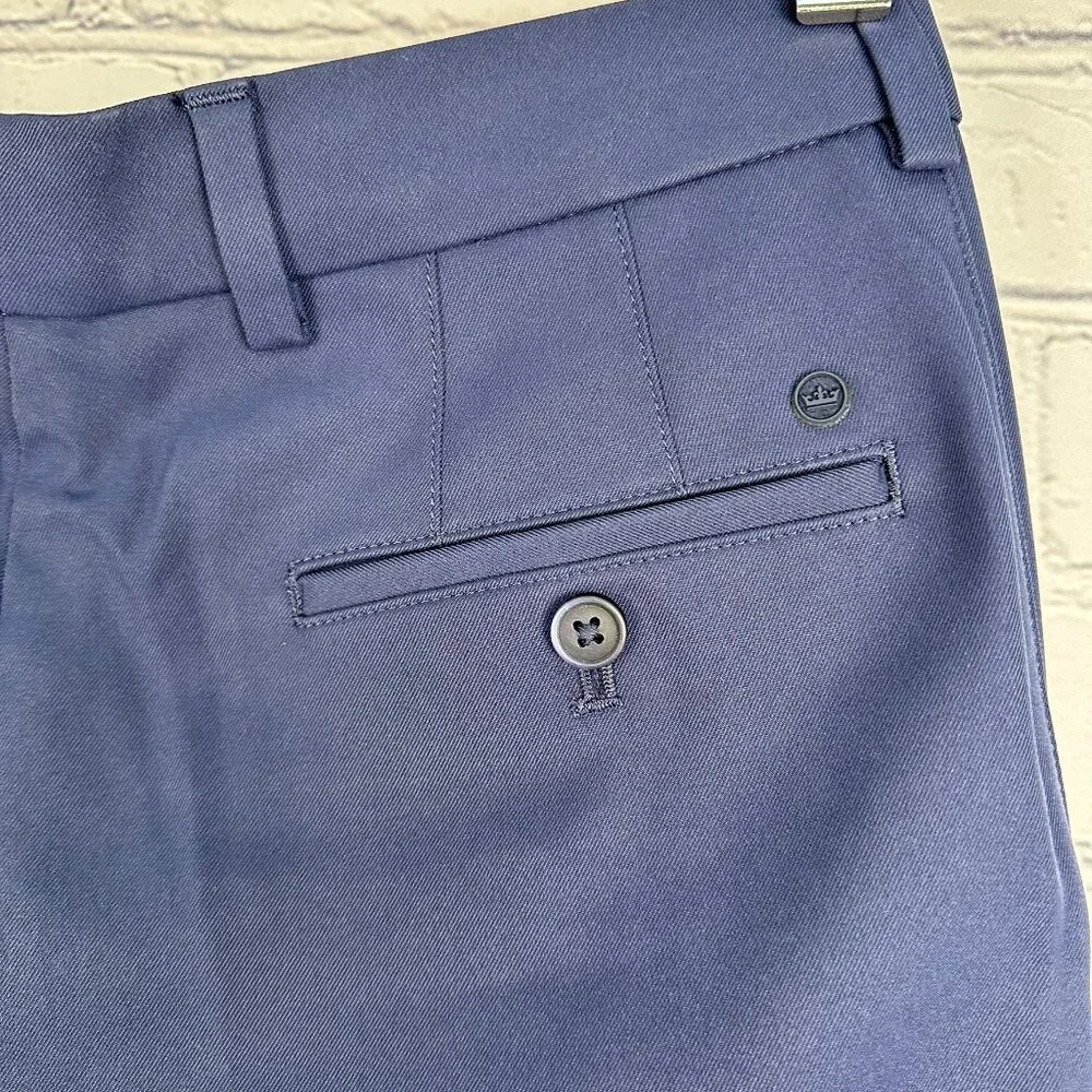 Peter Millar Youth Salem Performance Classic Fit Golf Short, Size L (11-12) Navy